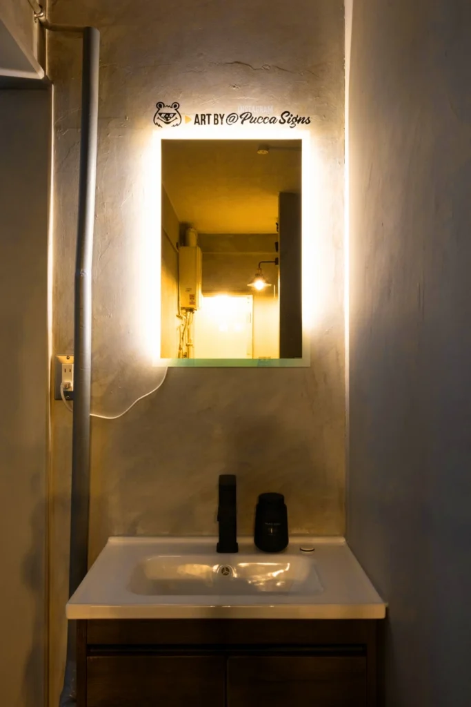 アートな洗面台